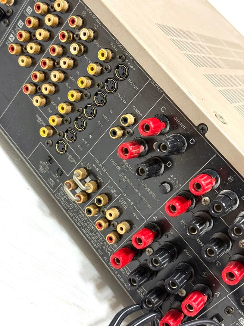 通電確認済み♪ AVアンプ YAMAHA DSP-A1092