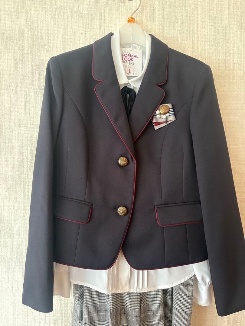 160 小学校卒業式パンツスーツ ELLE EN NOIR 4201-2506