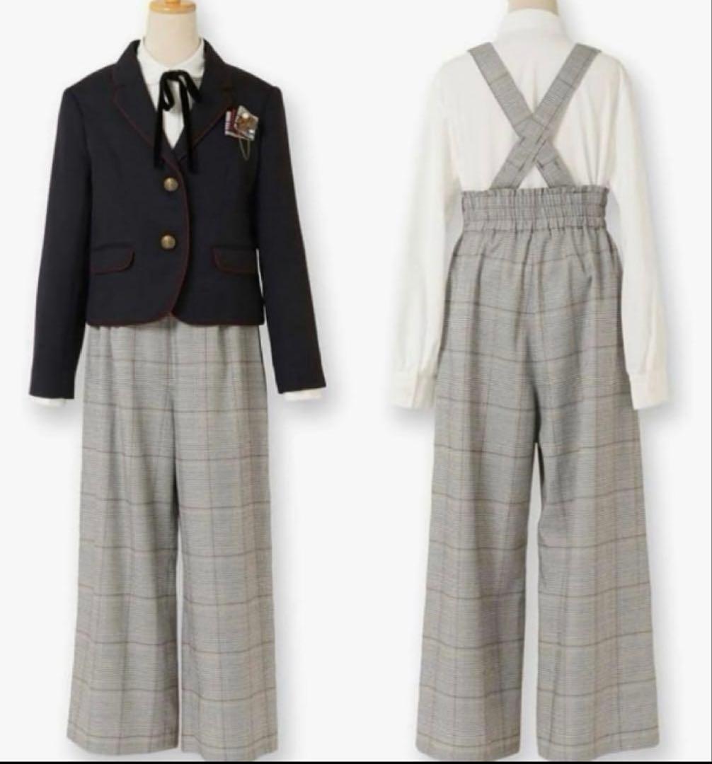 160 小学校卒業式パンツスーツ ELLE EN NOIR 4201-2506