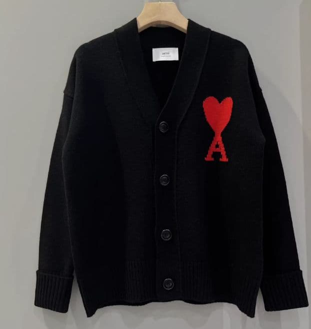 AMI PARIS 男女兼用 ニットカーディガンS