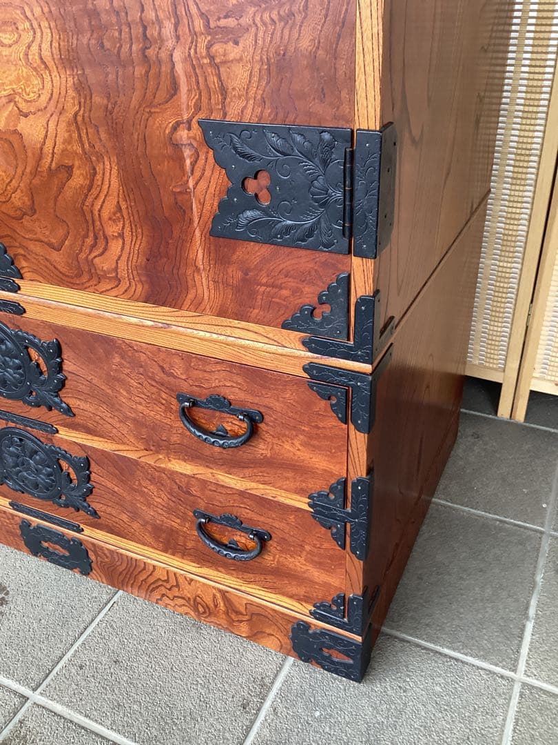 [s] 時代箪笥　民芸箪笥　装飾金具　和箪笥　洋箪笥　仙台箪笥