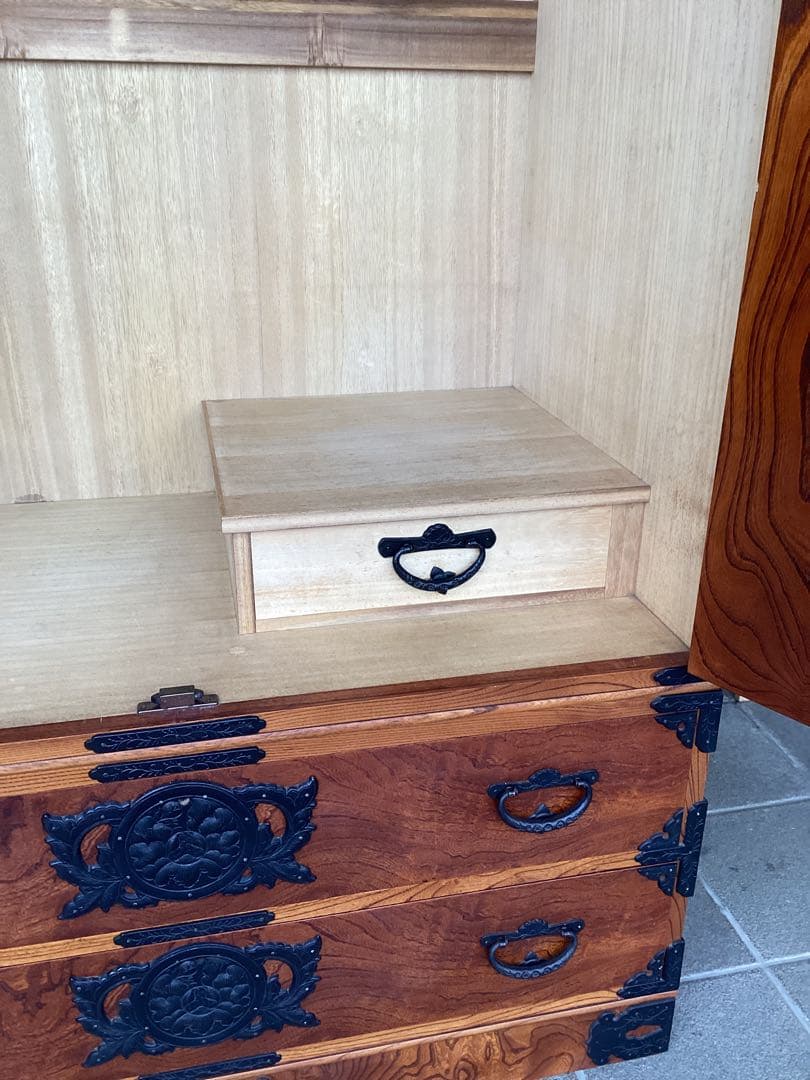 [s] 時代箪笥　民芸箪笥　装飾金具　和箪笥　洋箪笥　仙台箪笥
