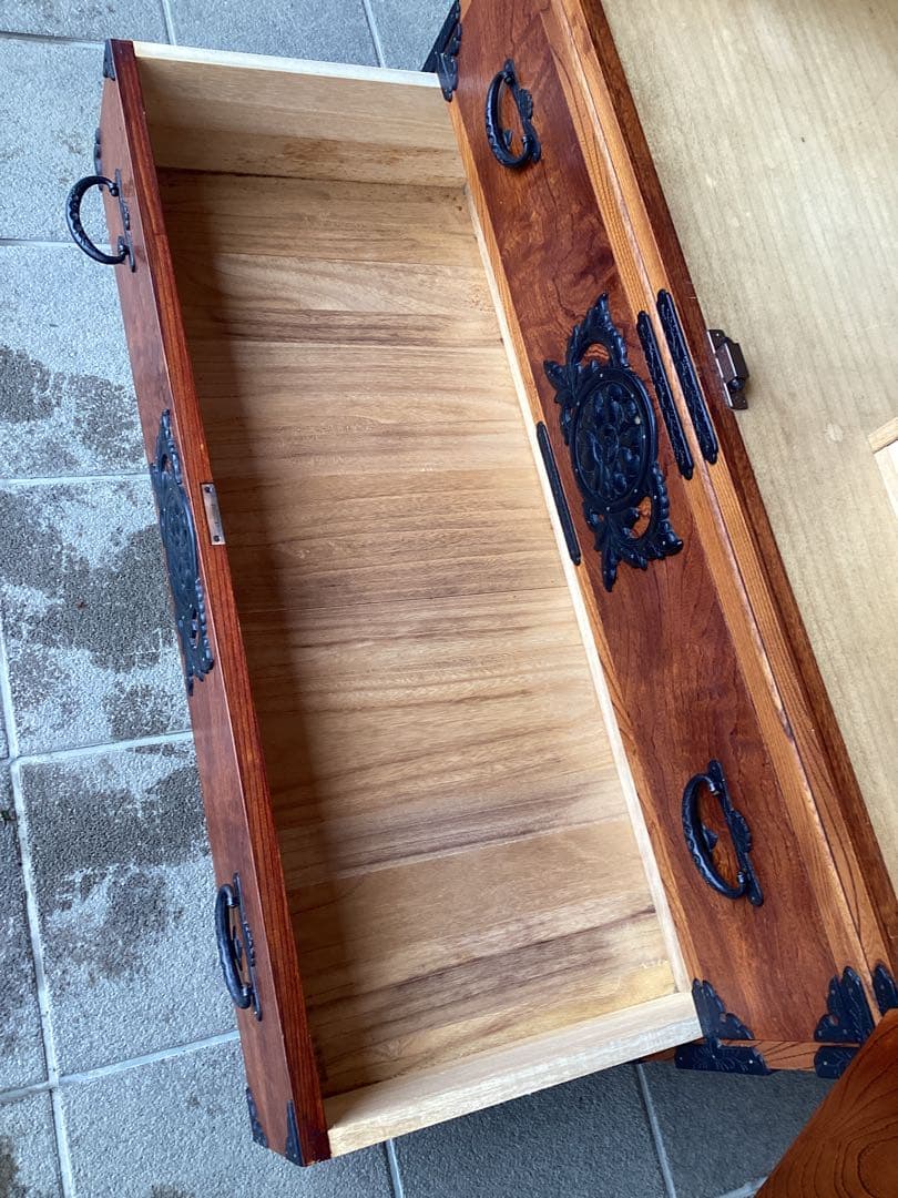 [s] 時代箪笥　民芸箪笥　装飾金具　和箪笥　洋箪笥　仙台箪笥