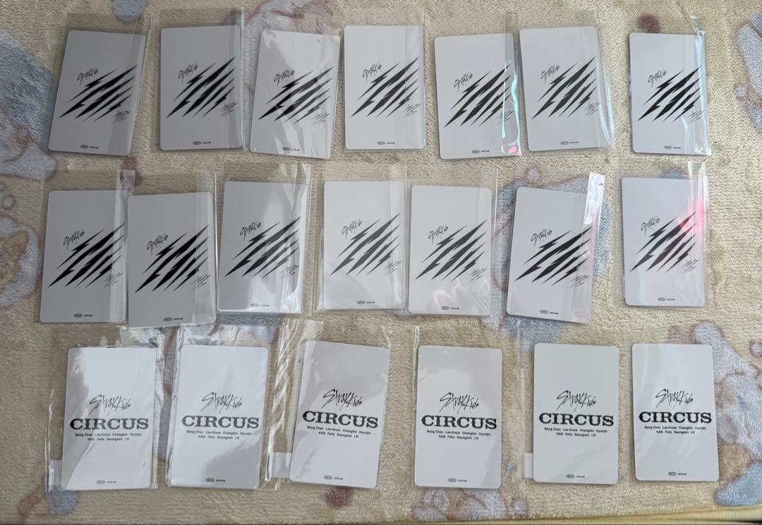 Stray Kids スキズ ユニット トレカ 画像のもの