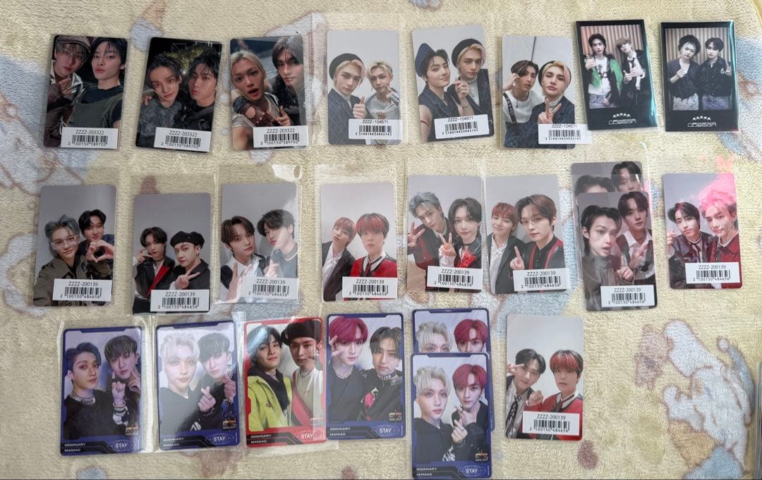 Stray Kids スキズ ユニット トレカ 画像のもの