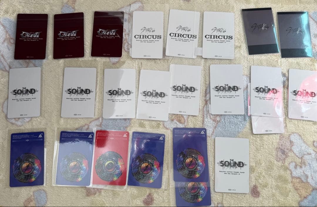 Stray Kids スキズ ユニット トレカ 画像のもの