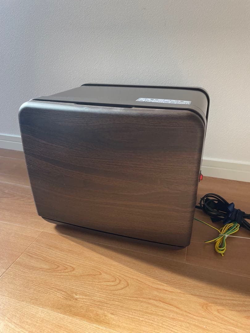 ワールドジェイピー タオルウォーマー C-080 8L 木目ダークブラウン