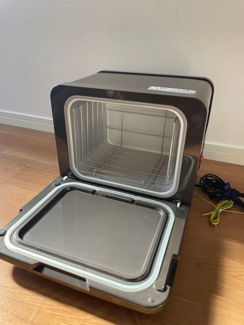 ワールドジェイピー タオルウォーマー C-080 8L 木目ダークブラウン