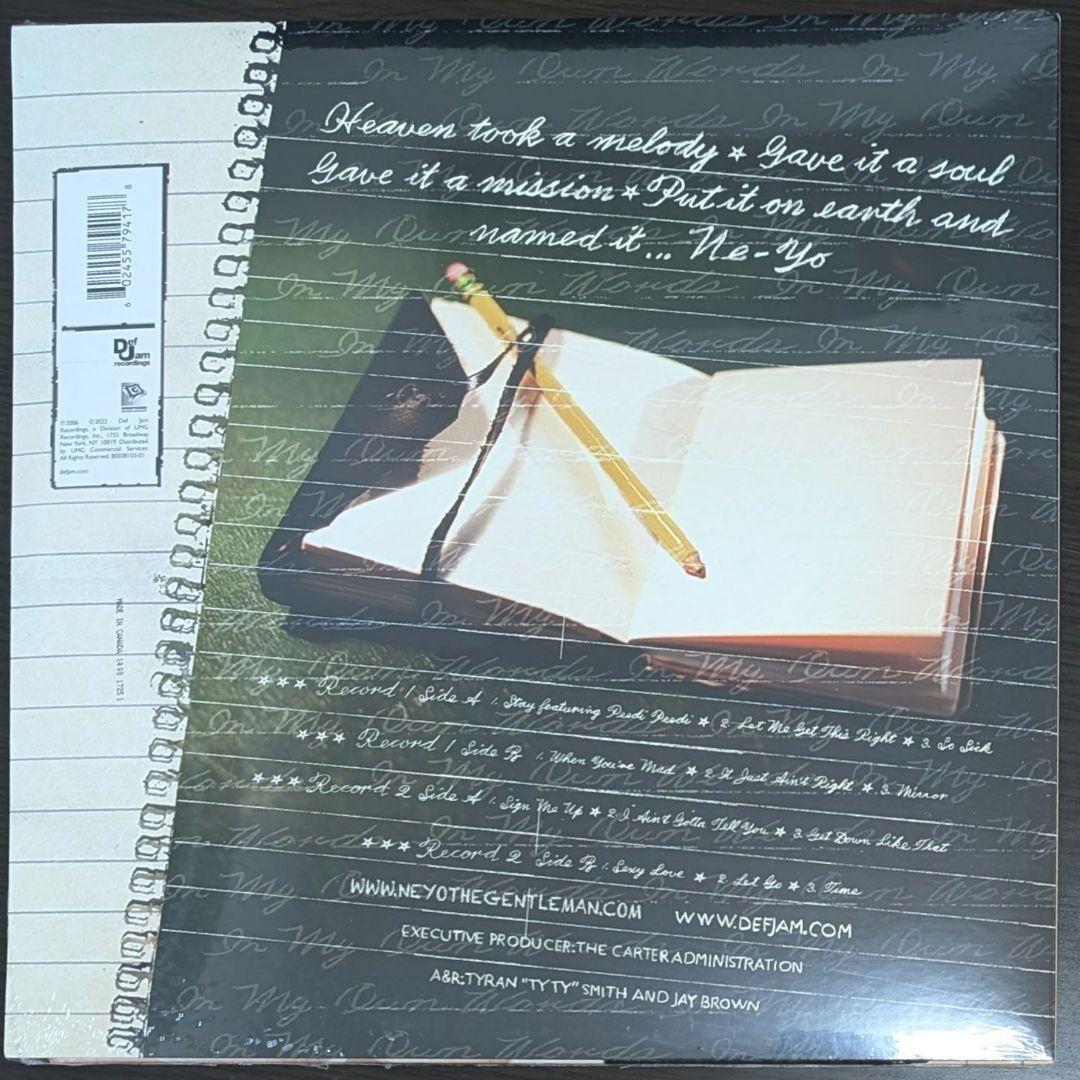 新品未開封 Ne-Yo In My Own Words ニーヨ LPレコード