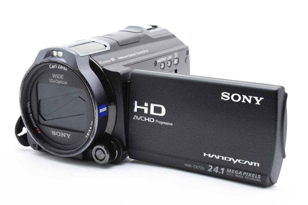 美品 SONY HDR-CX720V ブラック ビデオカメラ 運動会 旅行