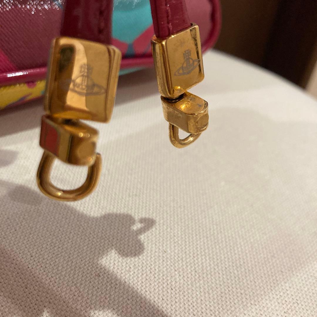 【美品(内側訳あり)】ヴィヴィアンウエストウッド　バッグ　クラッチ　ショルダー