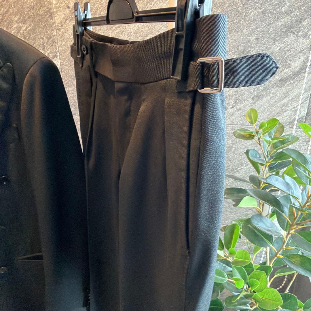 ナノユニバース別注　リングジャケット　ダブルセットアップ秋冬　ダークグリーン44