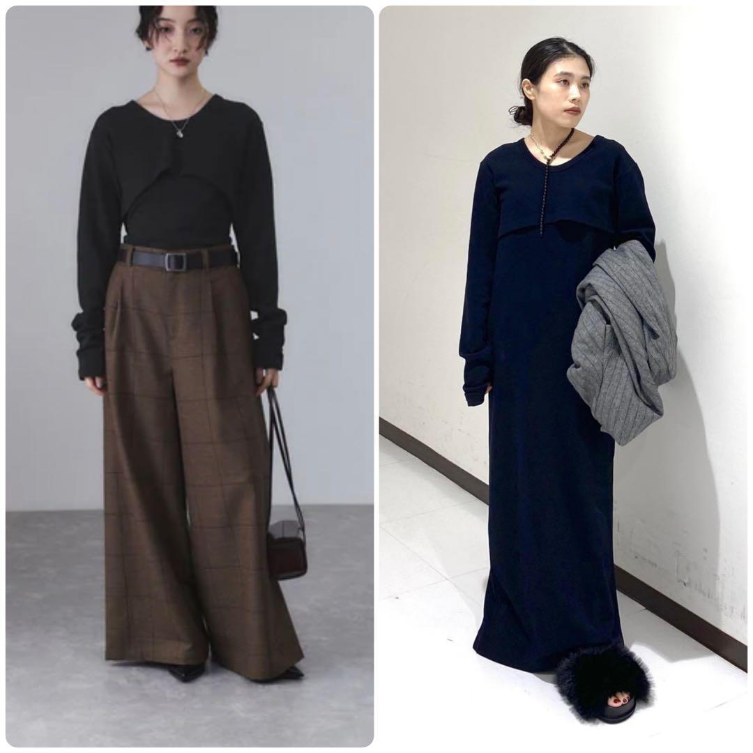 ADAM ET ROPÉ FEMMEWフェイスジャージーセットワンピース新品