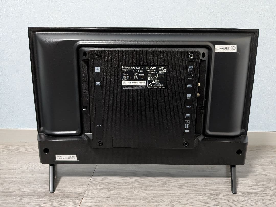 美品 2024年製 Hisense ハイセンス 24V型スマートTV 24A4N