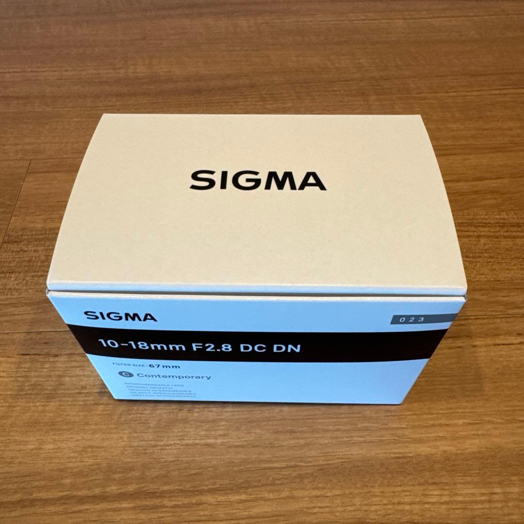 【新品・未開封】SIGMA 10-18mm F2.8 DC DN Sony E