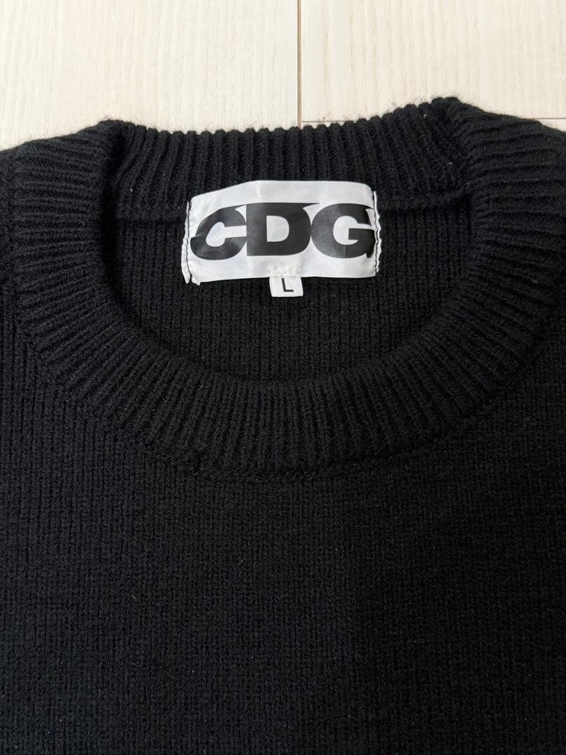 CDG コムデギャルソン ROUND NECK SCHOOL PULLOVER