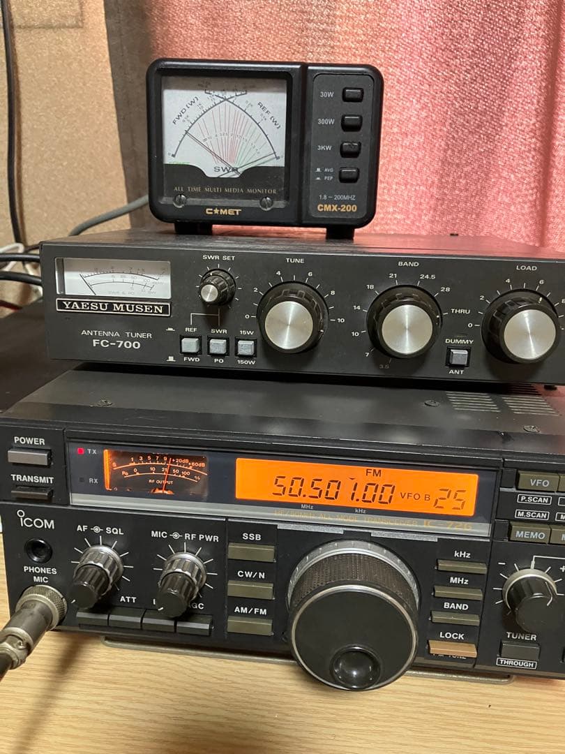 ICOM IC-726 トランシーバー 100w 7MHz拡張（ゼネカバ対応）