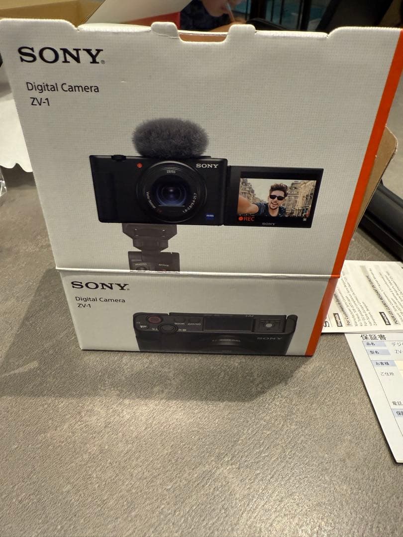 SONY VLOGCAM ZV-1 シューティンググリップバッテリー