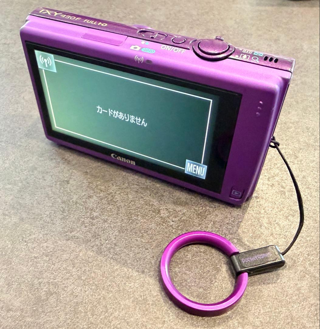 デジタルカメラ　IXY 430F パープル色