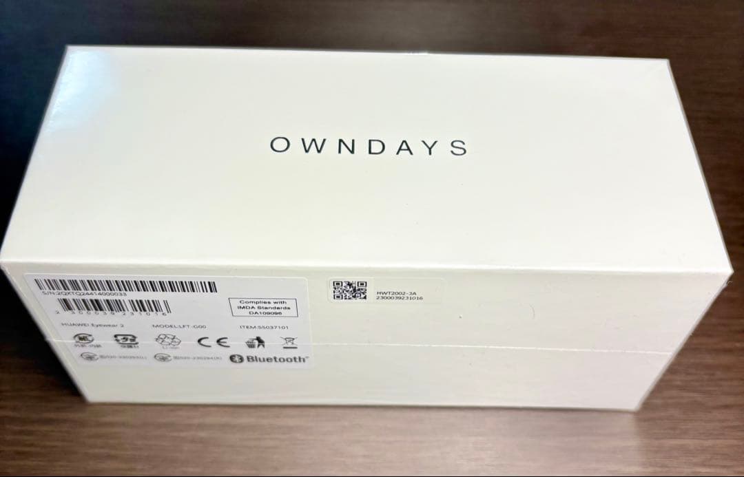 新品未使用OWNDAYS×HUAWEI Eyewear2 別売りサングラス付き