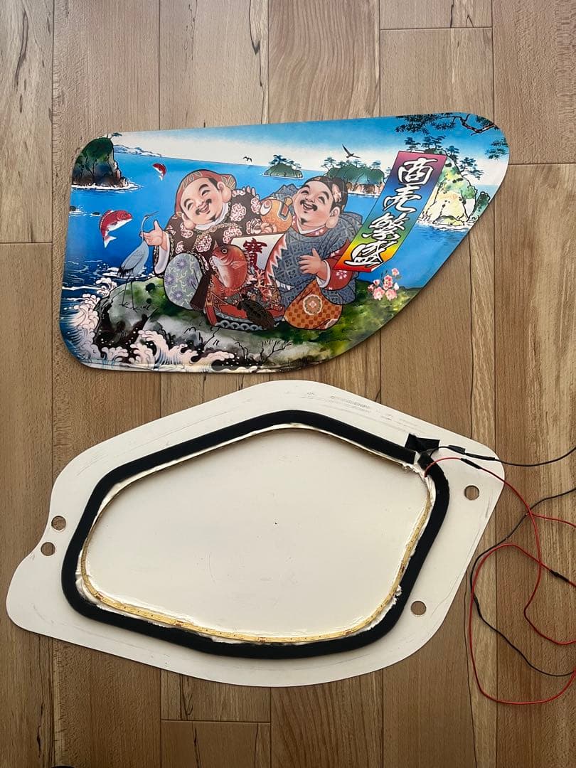 17プロフィア 17レンジャー 安全窓 LED アンドン　七福神　2個セット