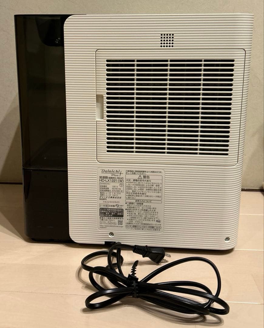 Dainichi ハイブリッド式加湿器　HD-LX1221（W）