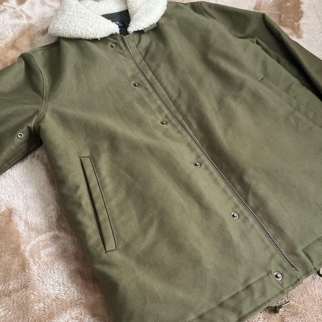 A.P.C カーキジャケット