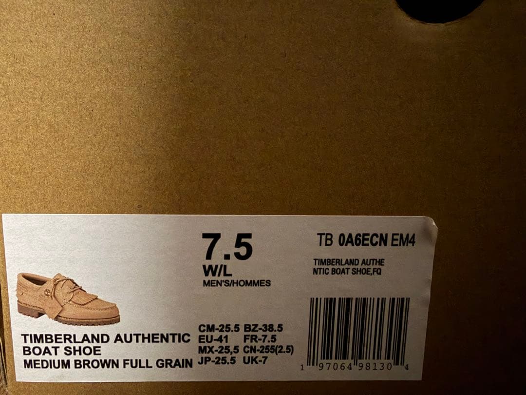 最終値下げHender scheme timberland 3eye