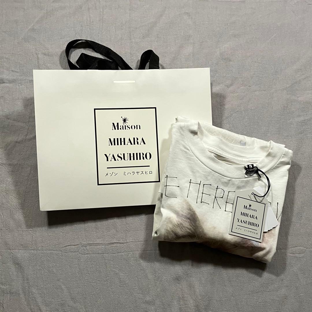 Maison MIHARA YASUHIRO キャットプリント　加工Tシャツ