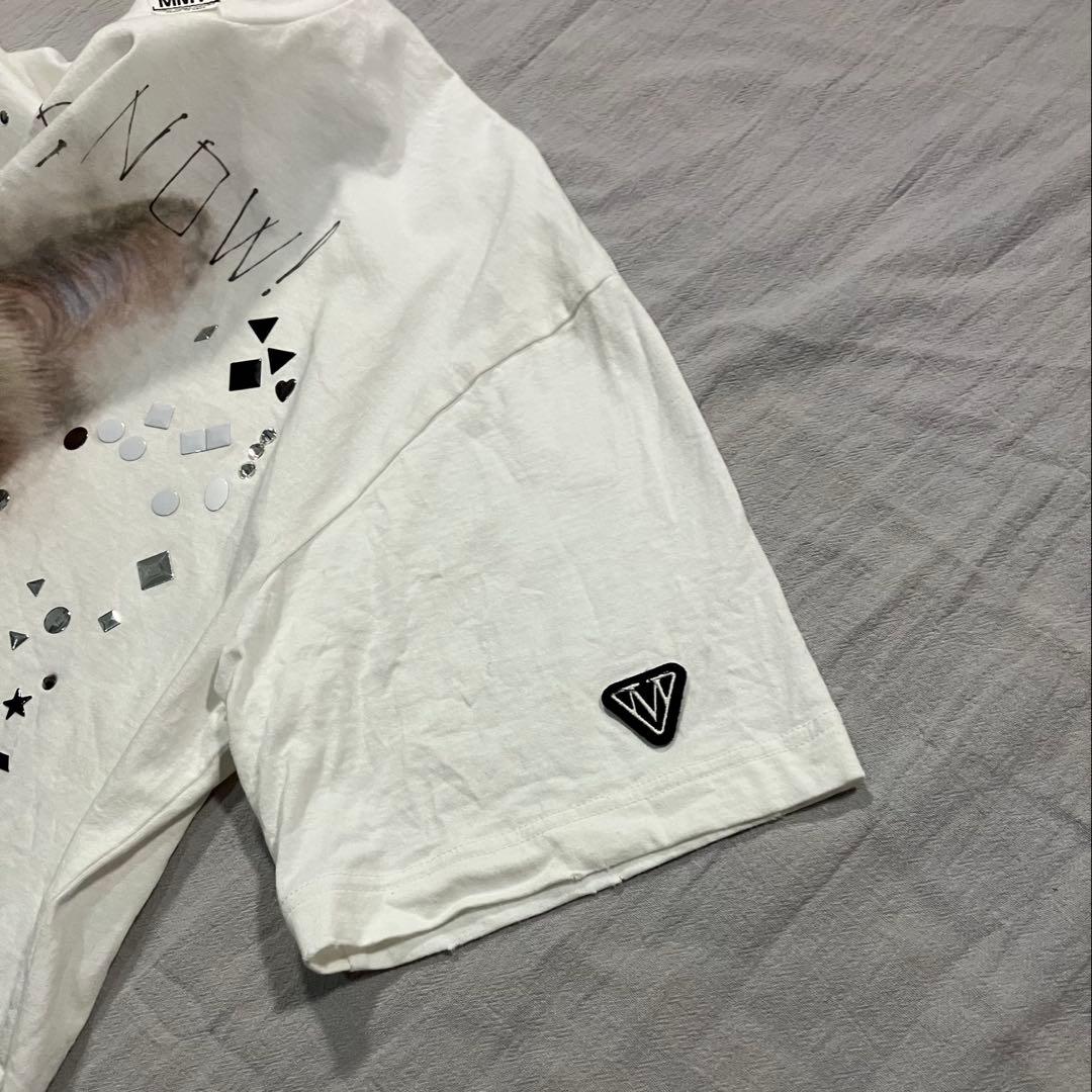 Maison MIHARA YASUHIRO キャットプリント　加工Tシャツ