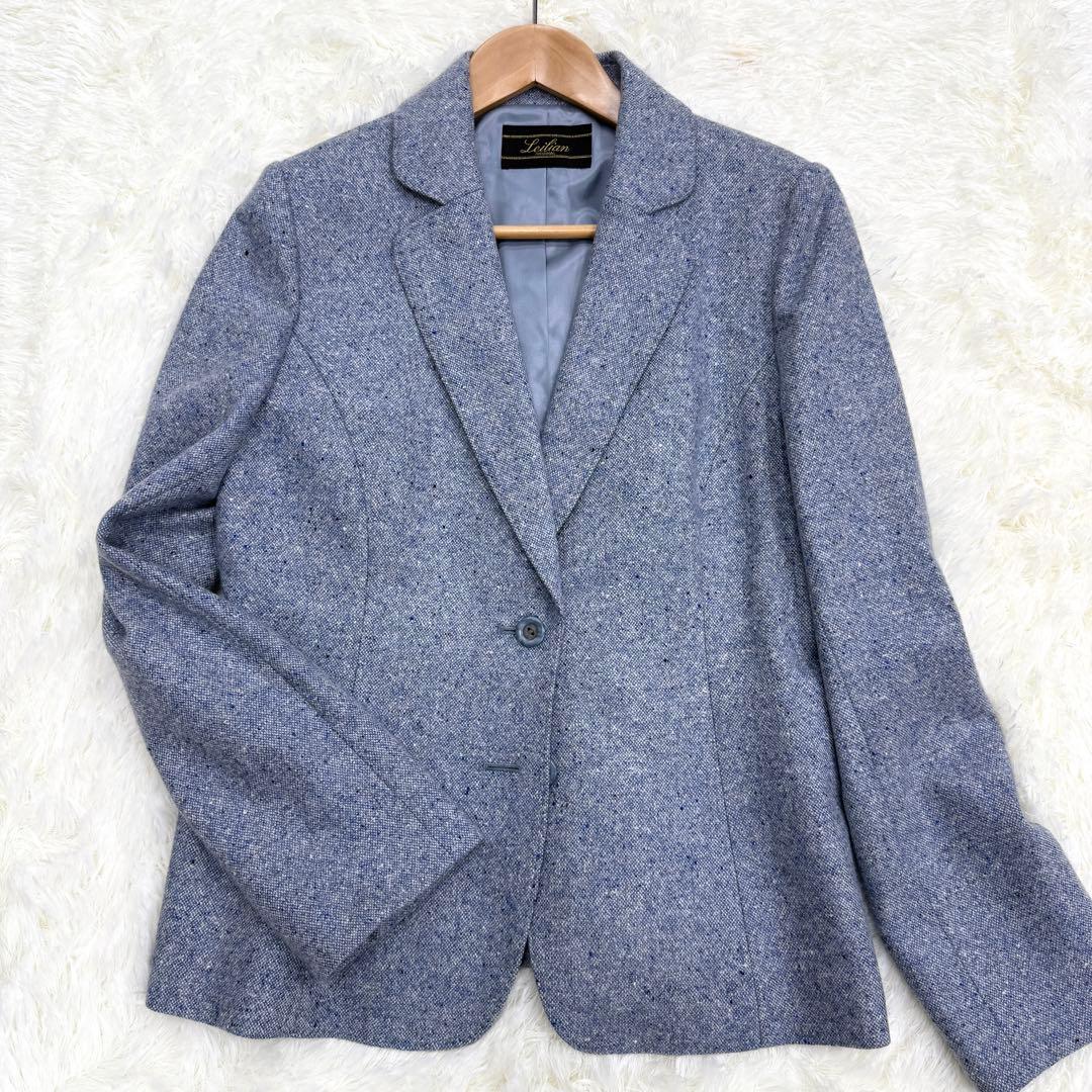 ✨使用感なしカシミヤ100%✨ レリアン ジョンストンズ テーラード ジャケット