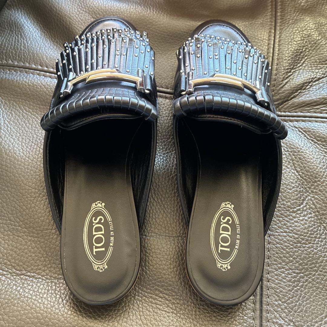 【naonao様/1度着用】トッズ　36サイズ　ローファー ミュール　フラット