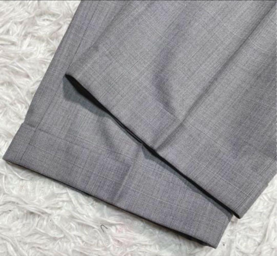 極美品　ブルックスブラザーズ　セットアップ　スーツ　グレー　チェック