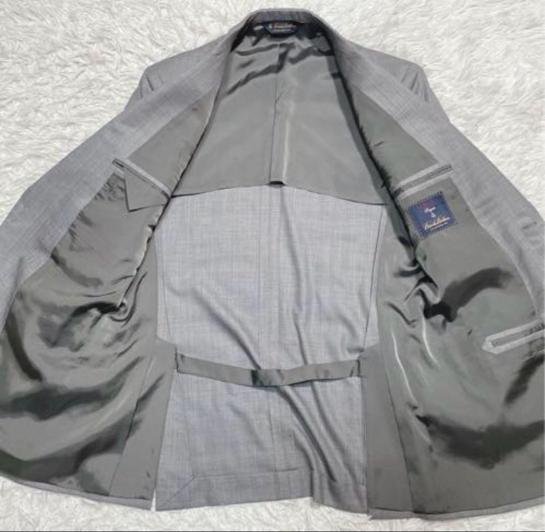 極美品　ブルックスブラザーズ　セットアップ　スーツ　グレー　チェック