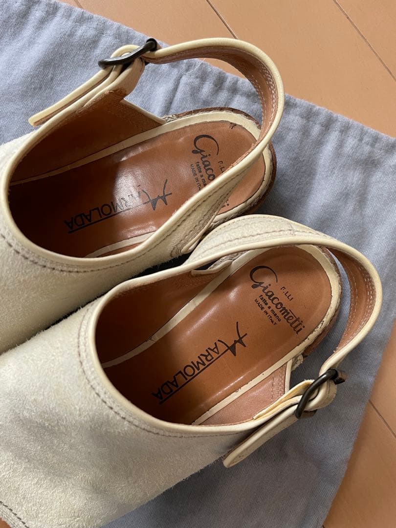 F.LLI Giacometti サンダル ホースレザー