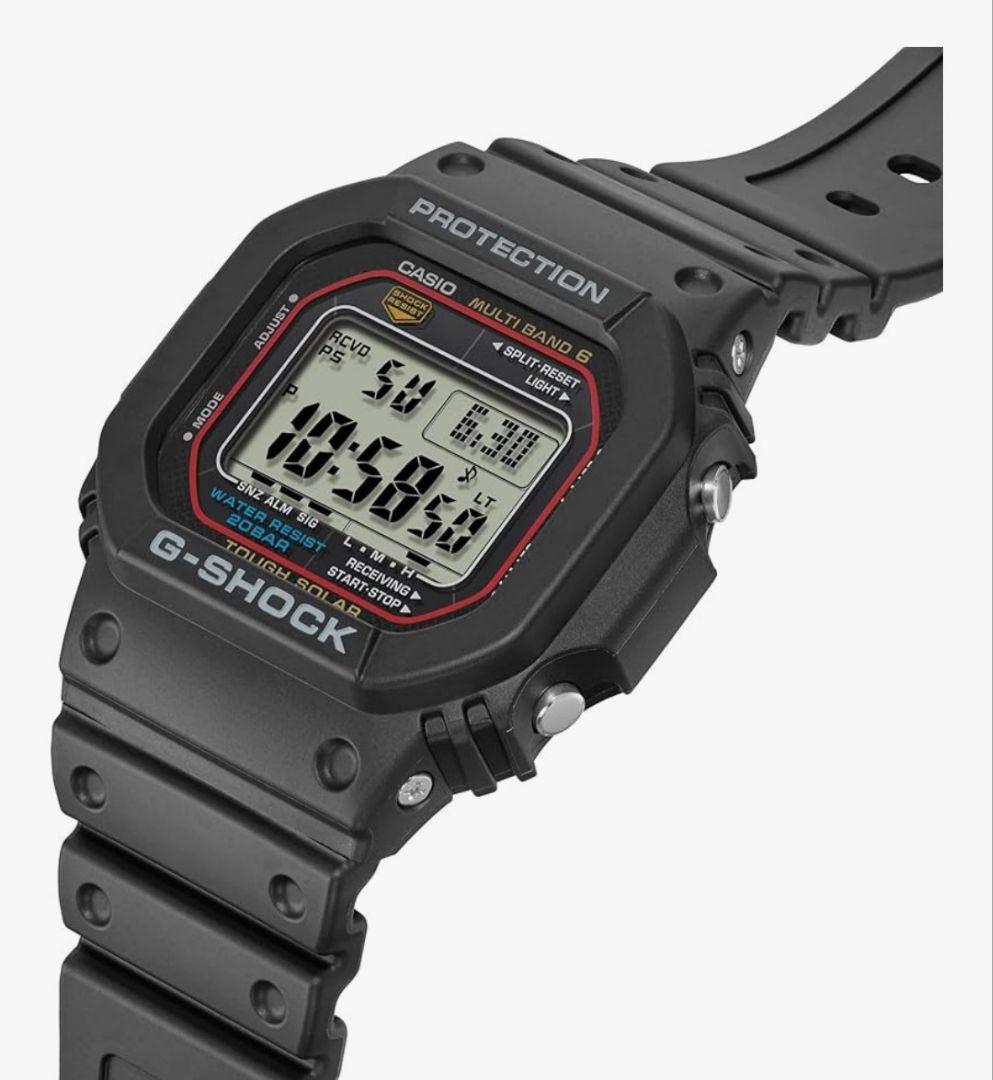 カシオ g-shock 電波ソーラー デジタル gw-m5610-1　ブラック