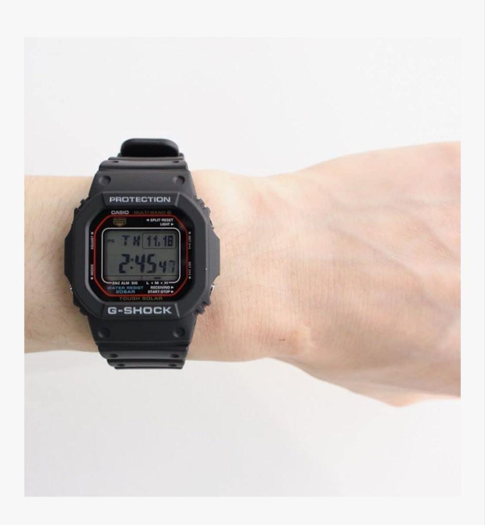 カシオ g-shock 電波ソーラー デジタル gw-m5610-1　ブラック