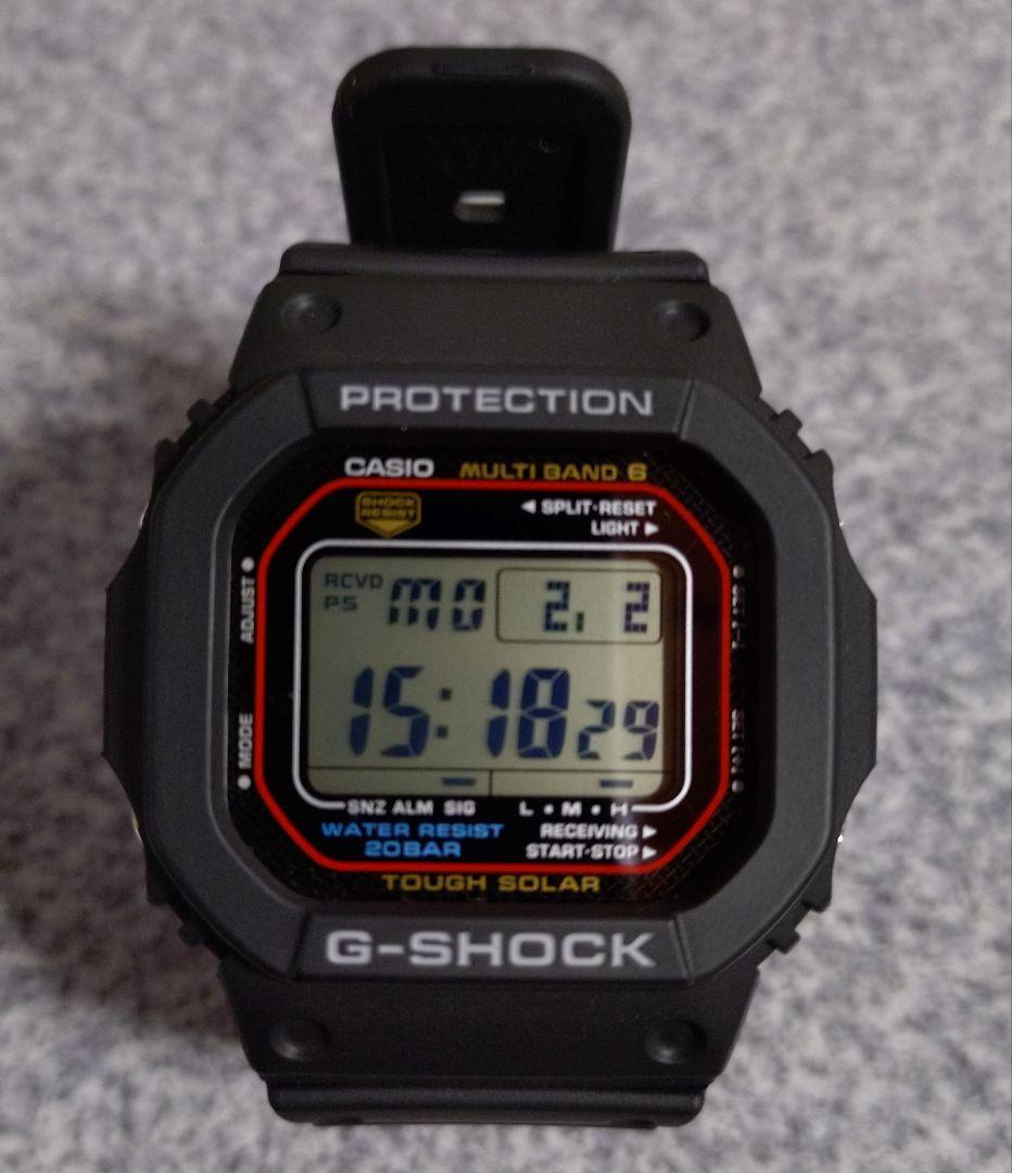 カシオ g-shock 電波ソーラー デジタル gw-m5610-1　ブラック