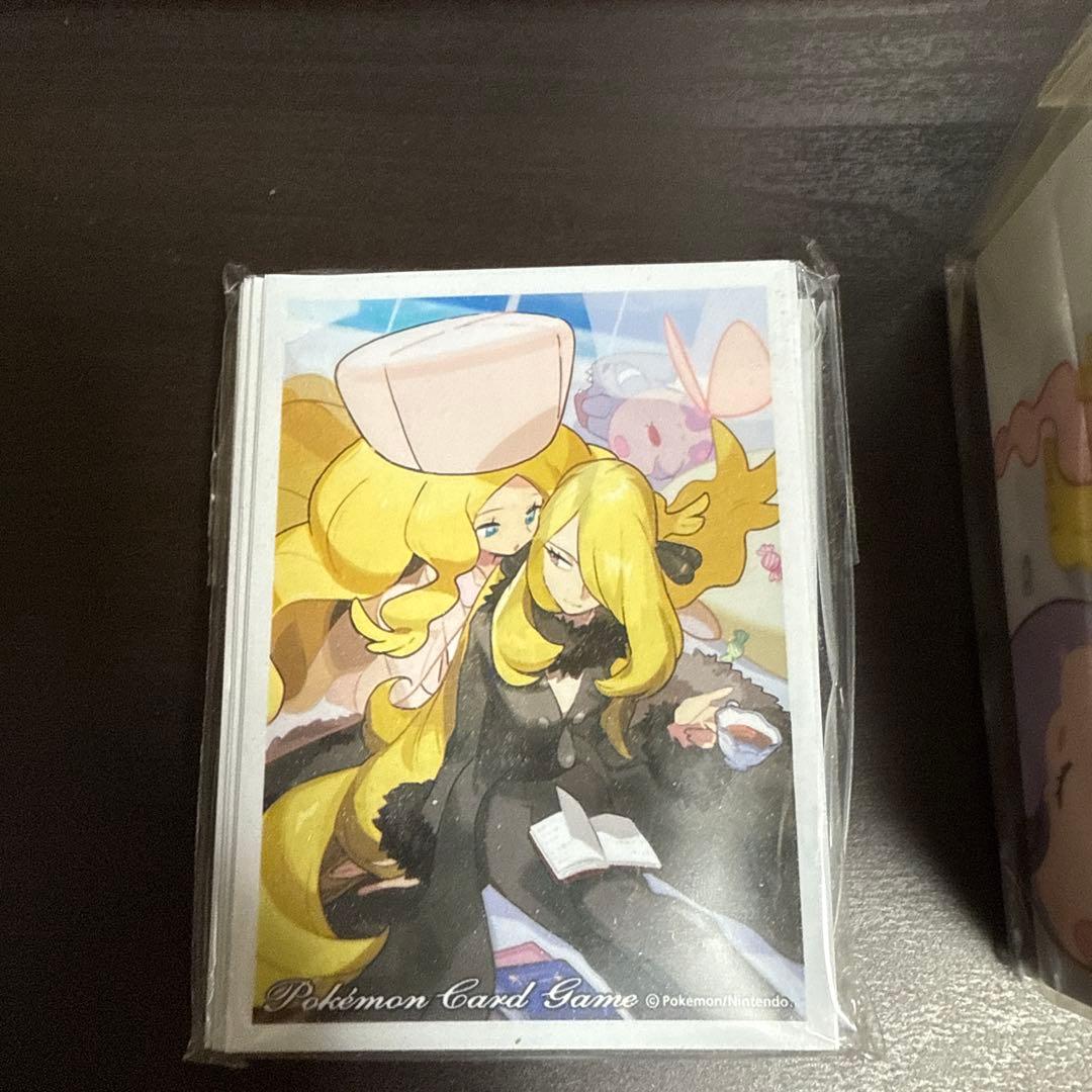 シロナ＆カトレア 64枚入 デッキシールド ポケモンカード 新品・未使用