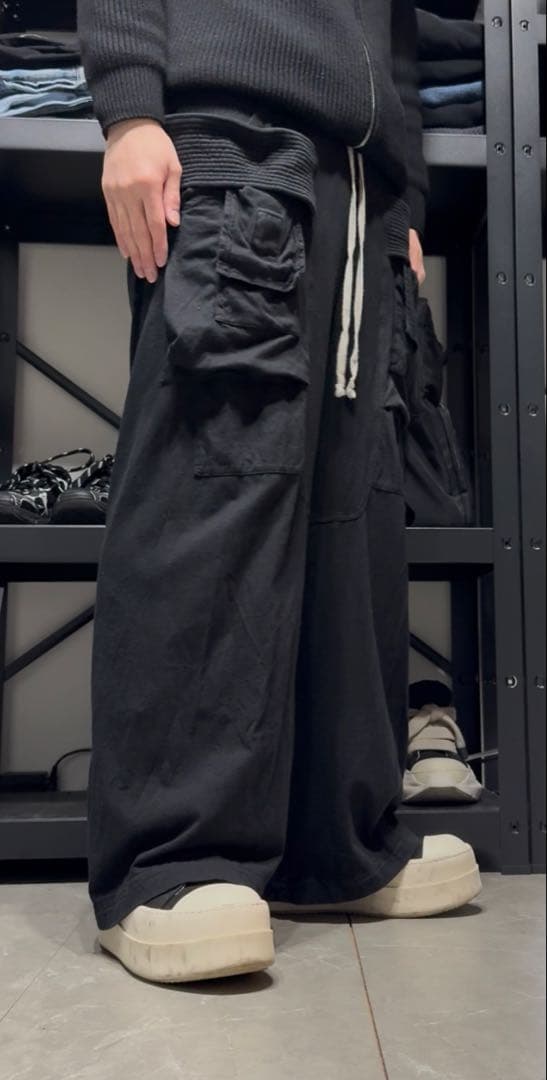 パンツ Rick Owens Drkshdw creatch cargo wide