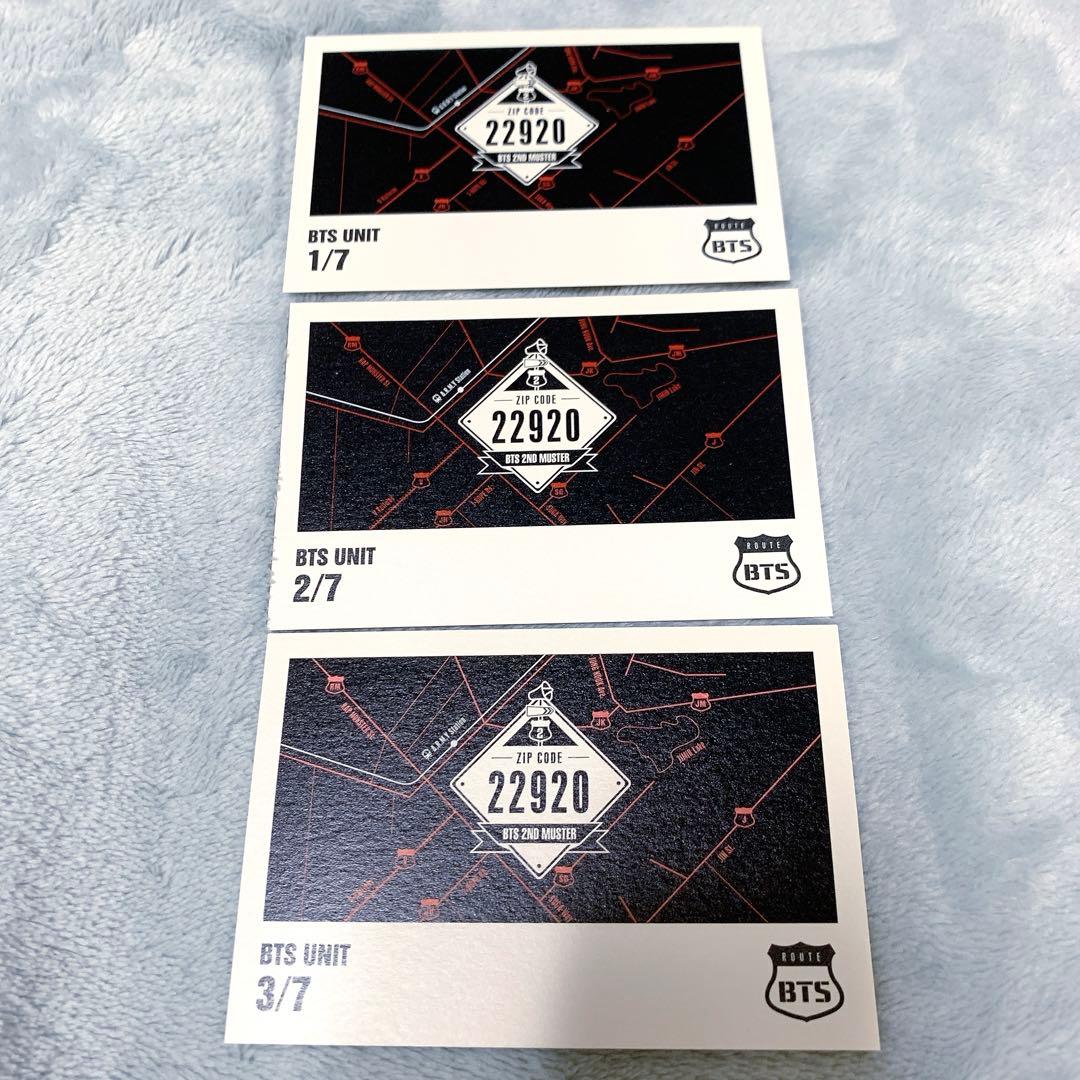 BTS 2nd muster ペンミ　ミニフォト　ユニット　トレカ