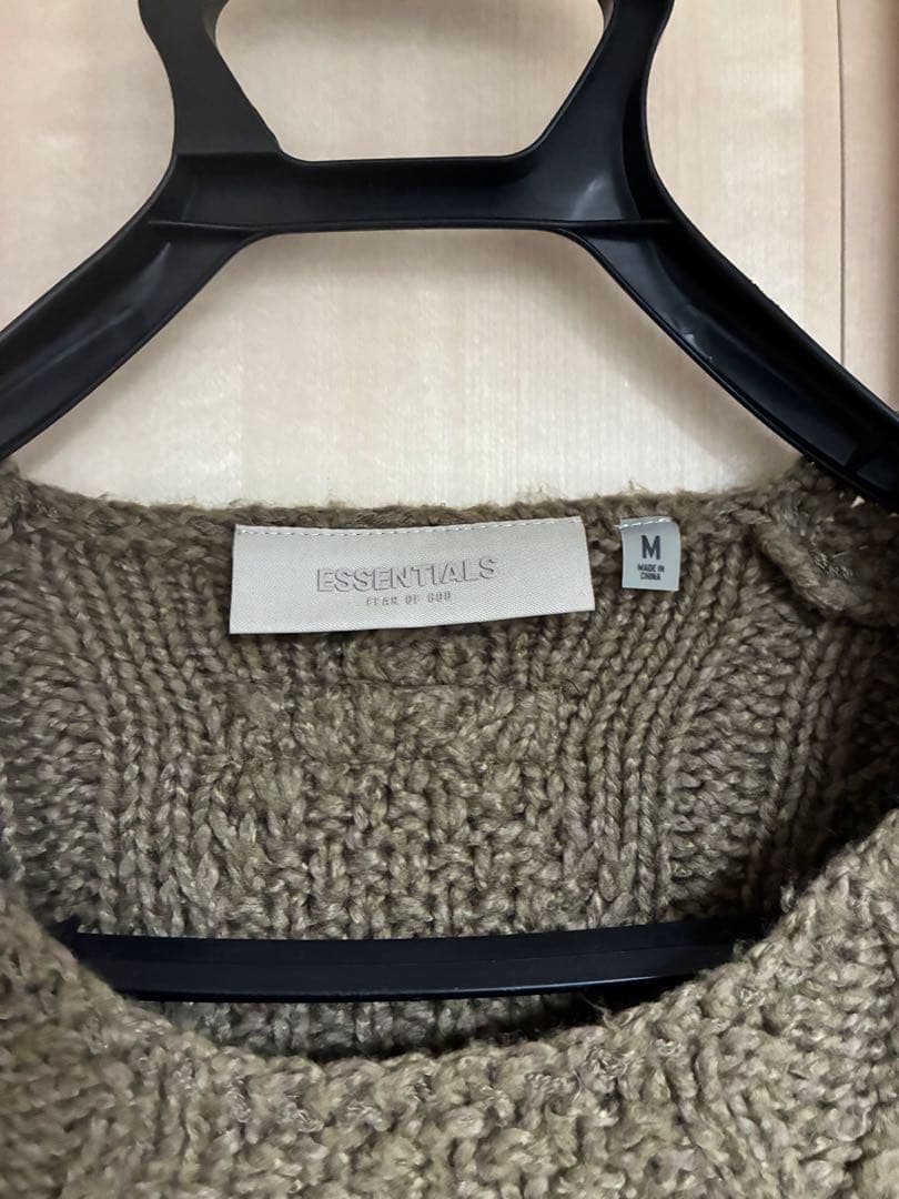 FEAR OF GOD ESSENTIALS ケーブルニット