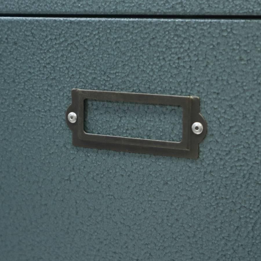 東谷 ラルド チェスト4D グリーン スチール ロッカー キャスター欠品 2