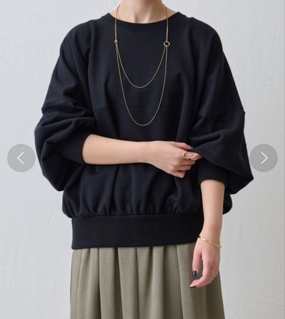 美品 BEARDSLEY ぷっくり裏毛カットソースウェット ビアズリー