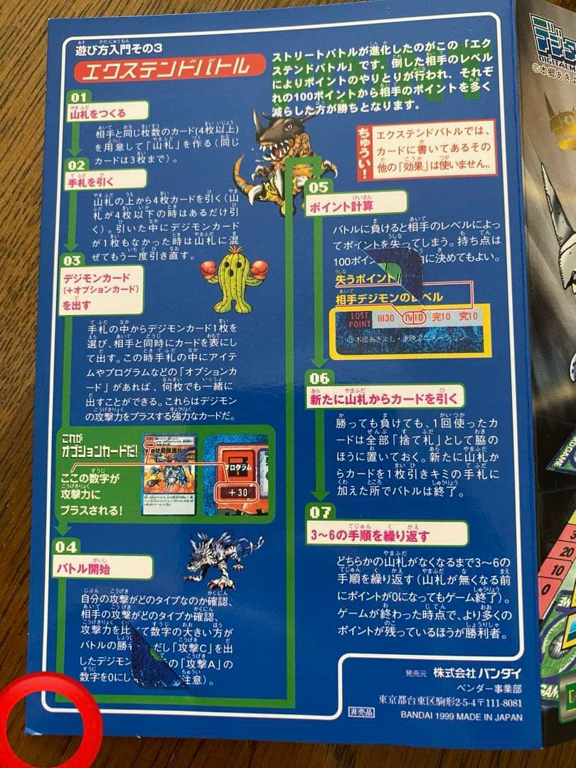 【レア】旧デジモンカード D-1グランプリ参加者特典カード しょうりつ80%!!