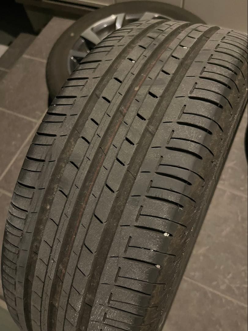 アクア16インチ ホイールセット バリ溝