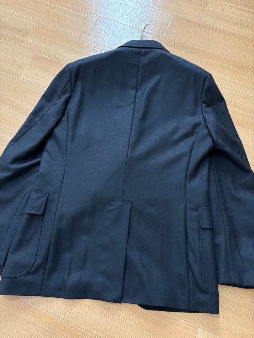 K*N様 未使用に近い　jプレス メリノウールフランネル　ネイビーブレザー　金ボ