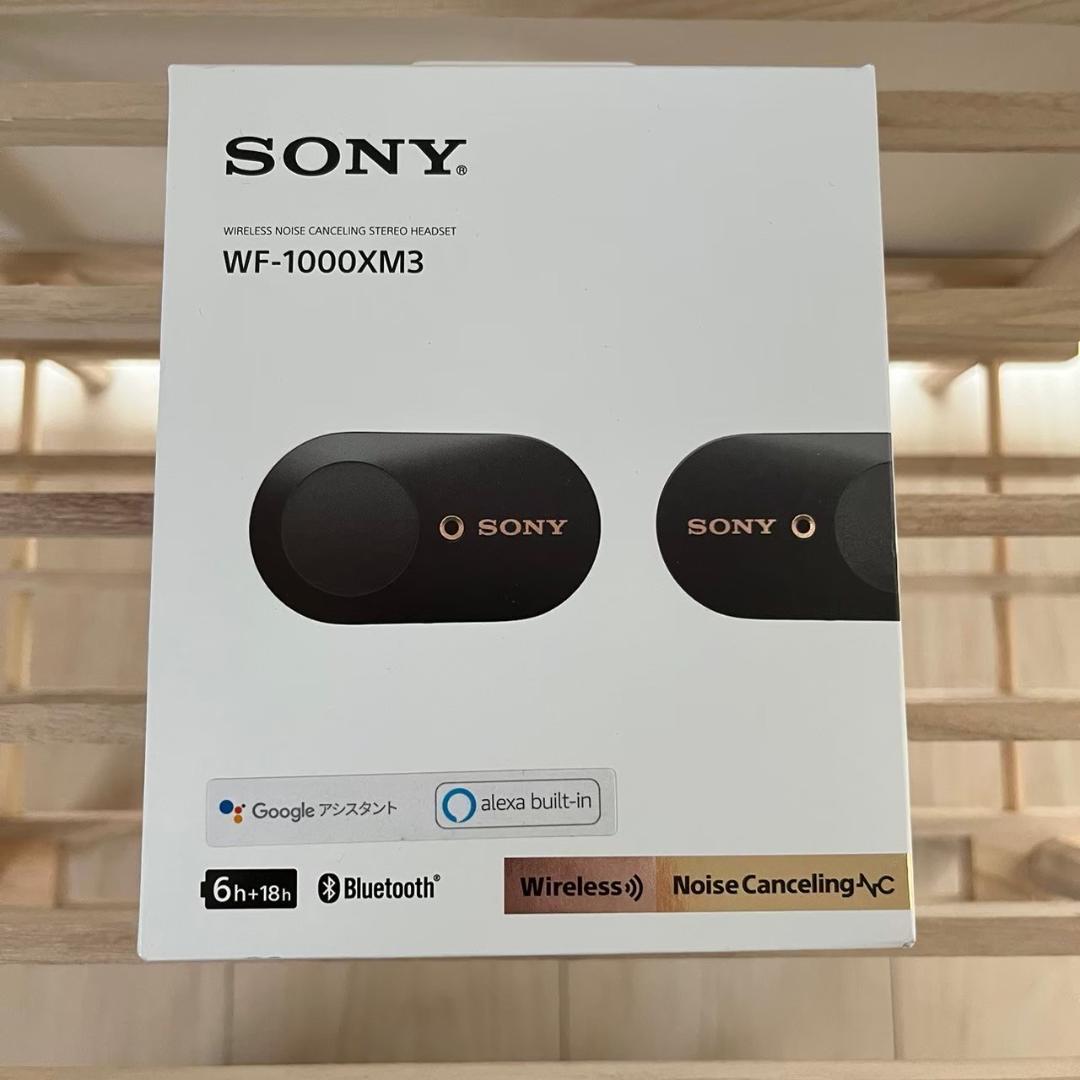 【新品未使用】SONY WF-1000XM3 B ブラック イヤホン