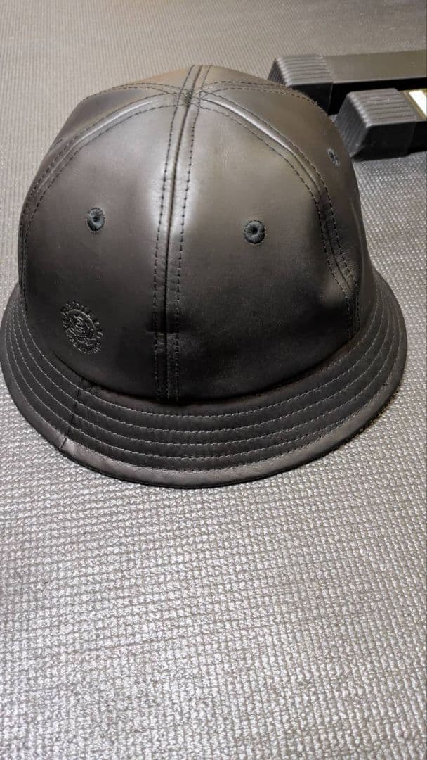 RADIALL ラディアル レザー バケットハット ブラック　M