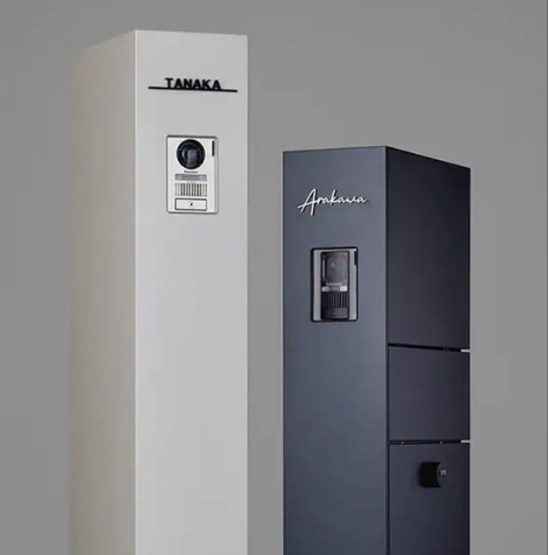 SAS　リクシル機能門柱FT ☆新品未使用☆マットブラック　宅配ボックス付